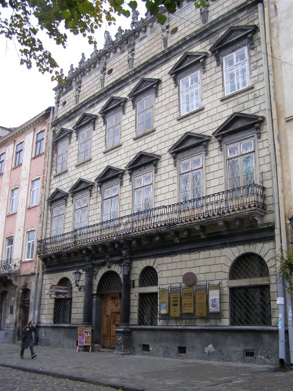 Image - Lviv's Korniakt Building (1580), currently Lviv Historical Museum.